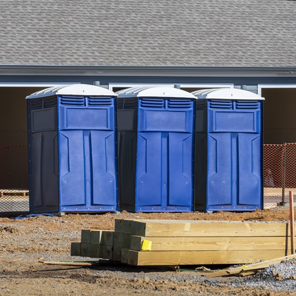 how can i report damages or issues with the portable toilets during my rental period in Broad Brook CT